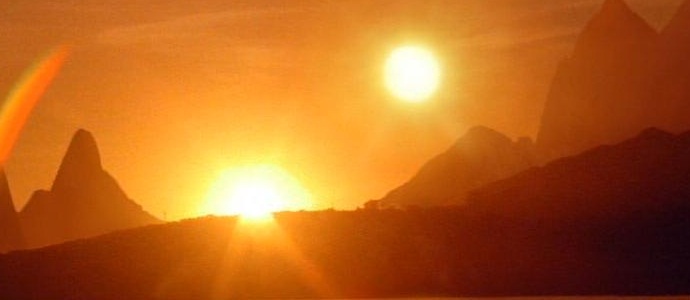 A távoli múltban az emberek két napot figyeltek