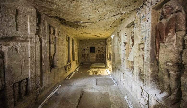 Egy érintetlen 4400 éves sírhelyet találtak Egyiptomban