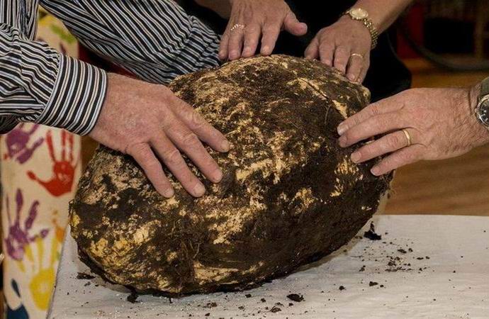 Egy darab vajat Jézus Krisztus idejéből találtak Írországban