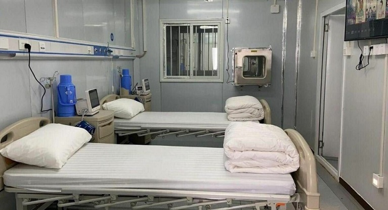 Egy kínai kórházban, ahol koronavírussal kezelt embereket kezeltek, a betegek véget vettek.
