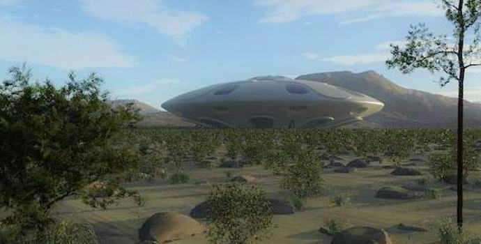 Nevadaban a katonaság UFO-t szállított egy teherautóval