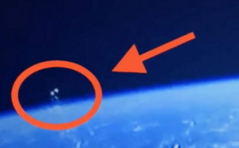 Egy ismeretlen űrhajócsoport esett az ISS kamera lencséjébe