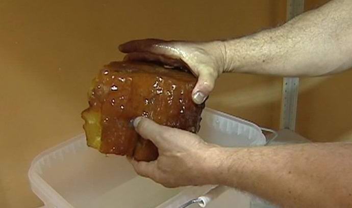 Oroszországban talált egy hatalmas borostyánnőket