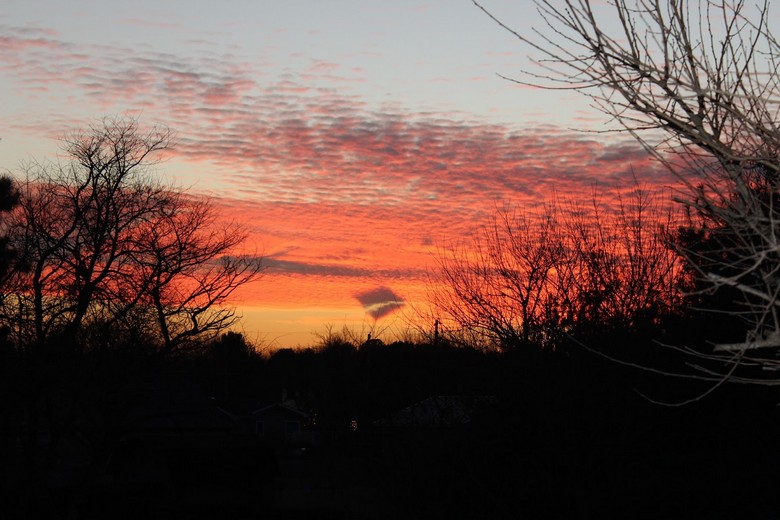 A kaliforniai feletti esti égen észrevette