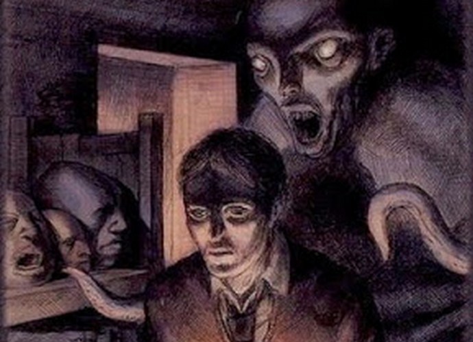 A videokamera rögzítette, hogy egy szellem miként érzi az embert