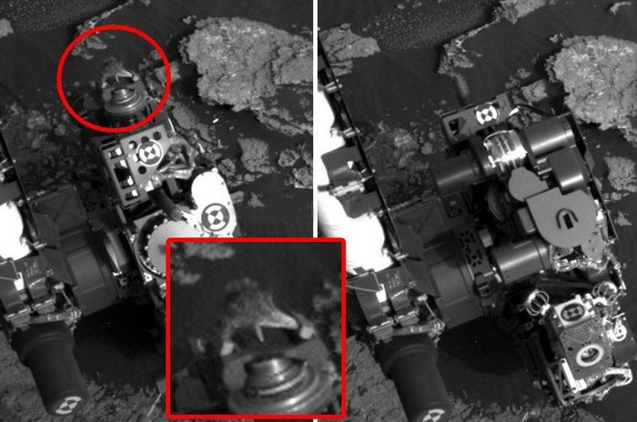 Egy virtuális régész talált egy gyíkot a Marson