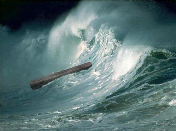 Az árvíz vízét a Föld bélje tárolja