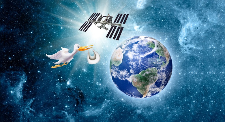 Lehetséges, hogy egy ember születik az űrben