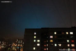 Villog az égen Harkov felett