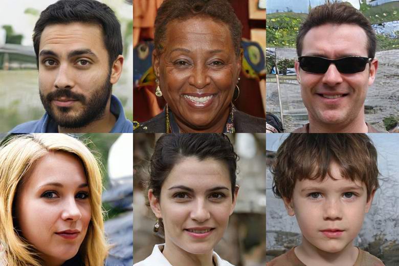 Vessen egy pillantást a képekre: ezek az emberek soha nem léteztek.