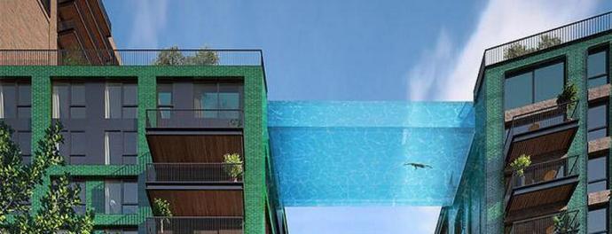 Vegye le London központjában, miközben a vízben van.