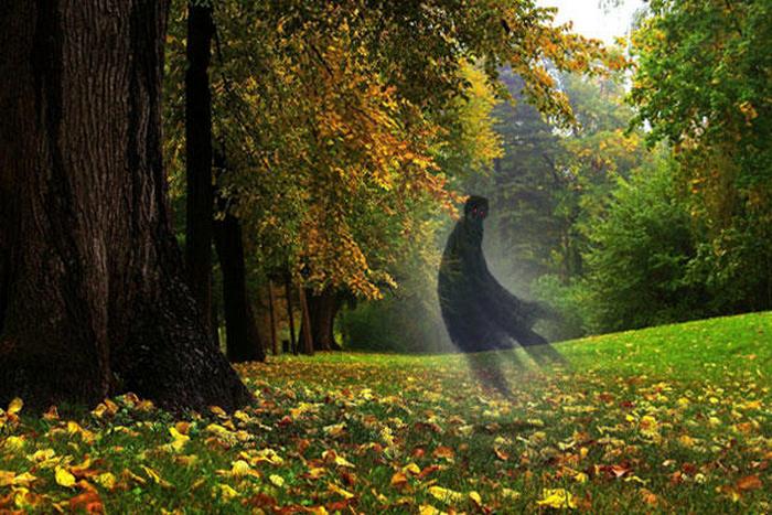 Vicces kísértet lány