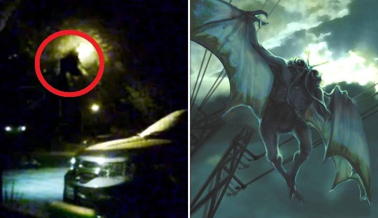 Egy titokzatos árnyék repült egy utcai lámpához