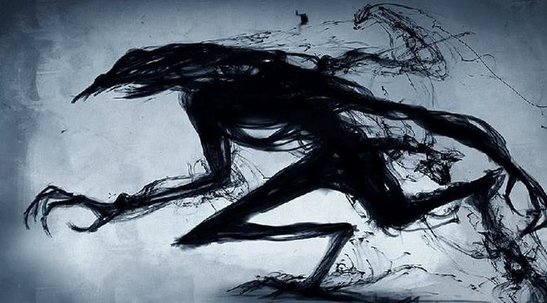 Titokzatos árnyékok pislogtak az ajtó előtt.