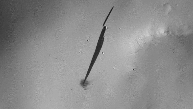 Egy titokzatos tárgy lezuhant a Vörös Bolygón