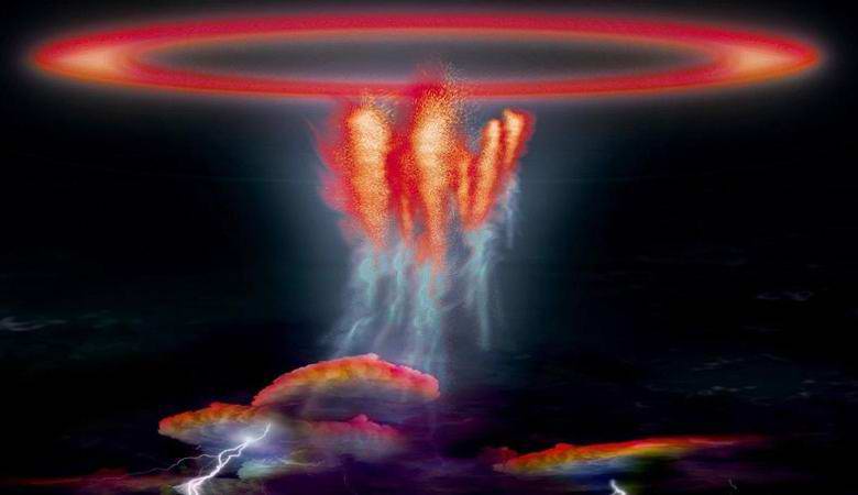 A titokzatos mennyei fény megütötte Indonézia lakóit