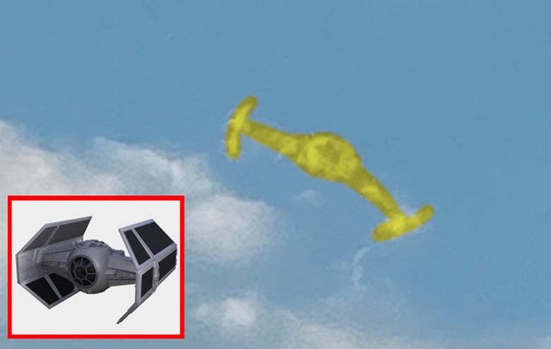 A titokzatos felhő a taipei felhőkarcoló fölött