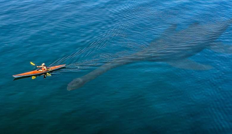 Egy titokzatos lény megjelent egy kis skót tóban