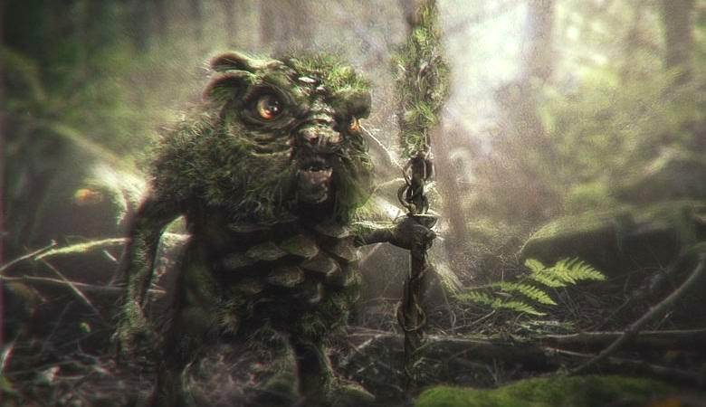 Egy titokzatos lény, amelyet elfogtak Dagesztán erdőjében