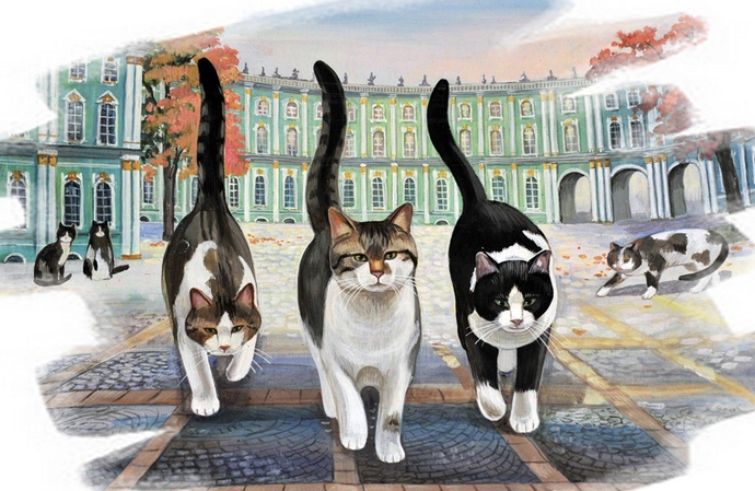 Holnap a Hermitage macska napja