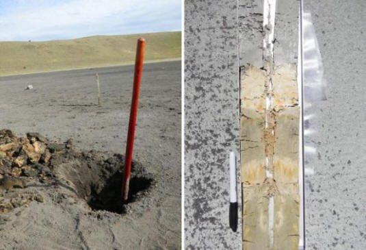 Agyagásványok alakulnak ki a Persa NASA / JPL-Caltech folyók medencéiben