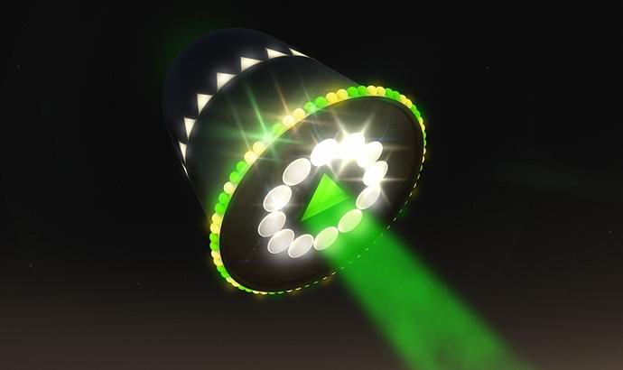 A kanadai zöld UFO emberi arcokat mutatott