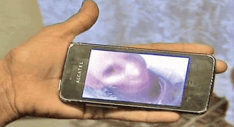 Egy nő MMS-üzenetet kapott egy másik világból