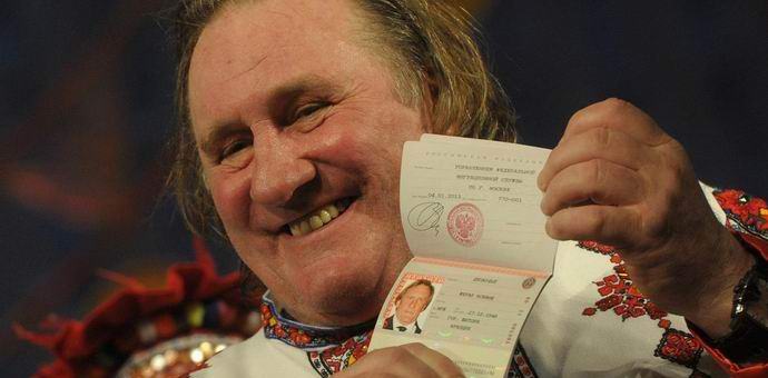 Gerard Depardieu Ukrajna ellenségének ismeri el