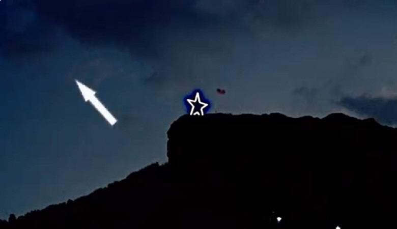 Az újságíró videón rejtélyes szikrákat fényképezett az égen