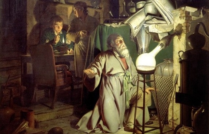 Alkimikusok által nyert arany